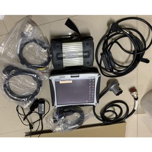 2020 Best MB STAR C3 Multiplexer with laptop CF-19 & software HDD SD Connect C3 Diagnostic Tool star diagnosis c3 Full set