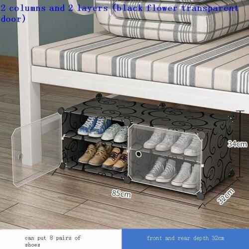 Minimalist Armoire Mueble Closet Schoenenrek Zapatera Organizador Rack Scarpiera Furniture Meuble Chaussure Shoes Cabinet