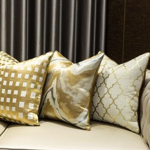 Cushion Cover 45x45 50x50 Luxury Home Decor Throm Pillow Cover For Sofa Chair Livingroom Hotel Fashion Decorative Pillowcase