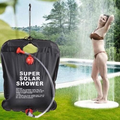 Portable Camping Solar Shower Bag Outdoor Camping Tool Accessories Outdoor Shower Bag