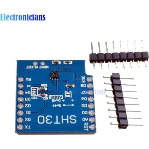 SHT30 Shield For WeMos D1 Mini SHT30 I2C/IIC Digital Temperature And Humidity Sensor Board Module