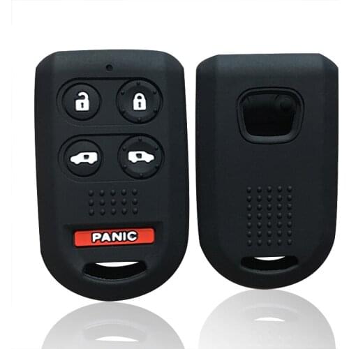 Silica Gel Remote Car Key Cover for Honda Odyssey Accessories Car Remote Key Fob Case Car-styling Key Holder for Honda Civic