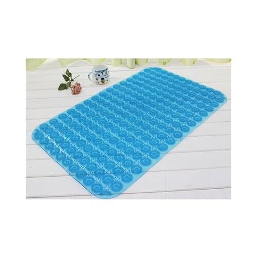 Bathroom Transparent Mat Massager Non-slip Trigger Point Shower Feet Sheet Suction Cup Door Foot Pad Shower Tub Bathing Massage