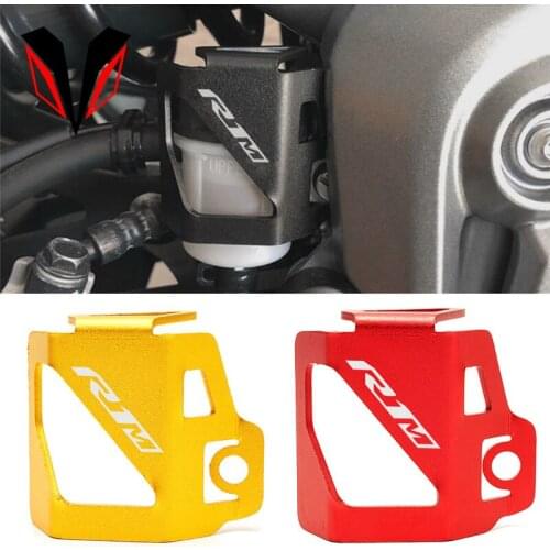 Motorcycle Rear Brake Fluid Reservoir Cover Protector for R1M Yamaha YZF R1M 2010-2021 2020 Accessories