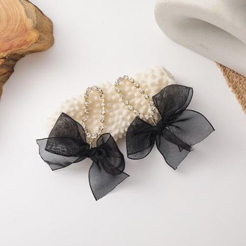 2020 New Long Tassels Black Bowknot Hyperbole Style Senior Drop Earrings Elegant Sweet Crystal Geometric Circular Women Earrings