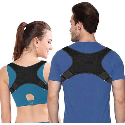 1 piece High Quality Posture Corrector Back Support Corrector Men Back Brace Correct the back posture Fit the body adjustable