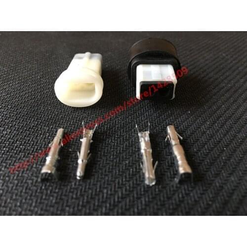 10 Set 2 Pin Power Waterproof Auto Electrical Female Male Connector For Motor Motorcycle