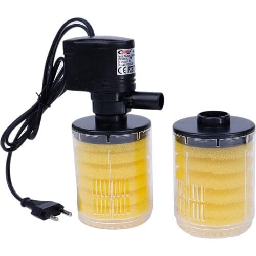 12W Aquarium Filter Air Increase Submersible Water Internal Filter Pump For Aquarium Fish Tank Hot sale