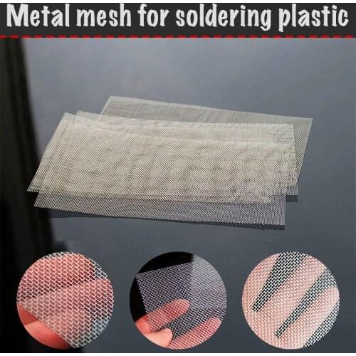 5 PCs Mesh metal for repair of plastic parts, mesh for soldering plastic, repair of bumpers, mesh 25x12,5 cm