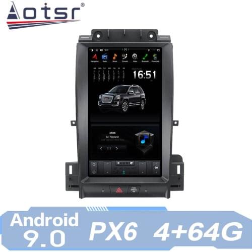 AOTSR Tesla Android 9 Car Radio Coche For Ford Taurus 2012 - 2016 Car Multimedia Player GPS Navigation DSP CarPlay AutoRadio