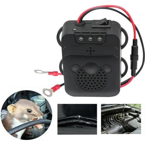 Automatic Mice Repellent Device Dedicated To The Engine Compartment Pest Repeller Is Equipped With An Automatic Control Device