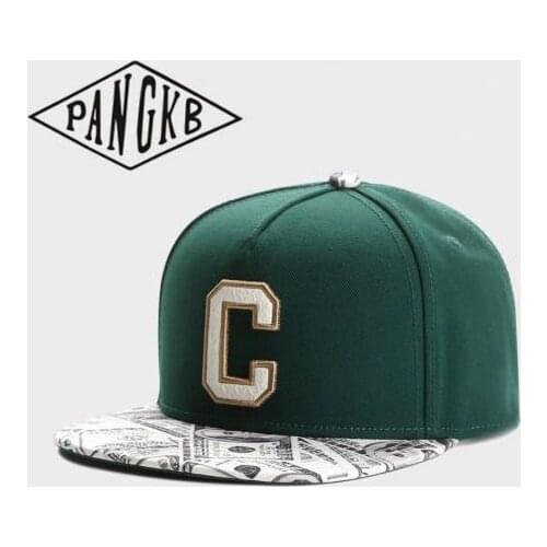 PANGKB Brand CEE BENJAMINS CAP Letter C hip hop snapback hat Autumn for men women adult outdoor casual sun baseball cap bone
