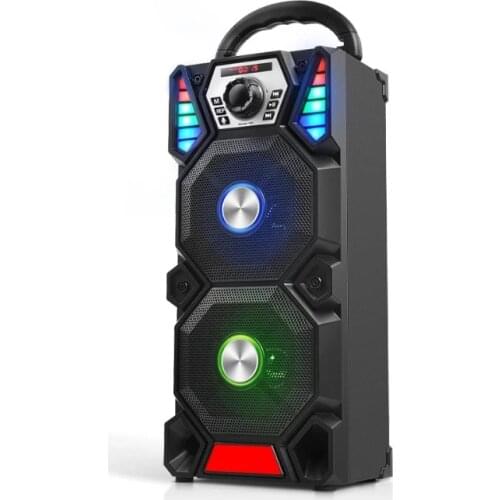 Portable Bluetooth Speaker Wireless Car Home Outdoor Travel 3d Surround Subwoofer Music Player Support U Disk TF Card FM Radio