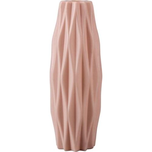 Flower Vase Decoration Home Plastic Vase White Imitation Ceramic Flower Pot Flower Basket Nordic Decoration Vases for Flowers