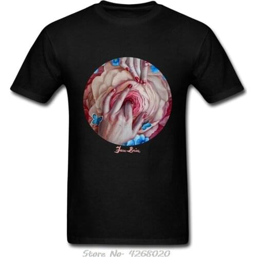 Stylish Printed The Center Of The Universe T-Shirt Men Short Sleeved Mens Cotton Jana Brike Art Tshirt Funny Tees Harajuku