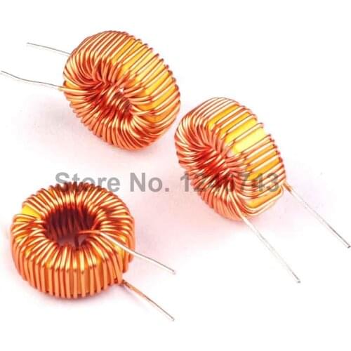 5PCS 47uH 3A Toroid Core Inductor Wire Coil Wind Wound Outer Dia for DIY
