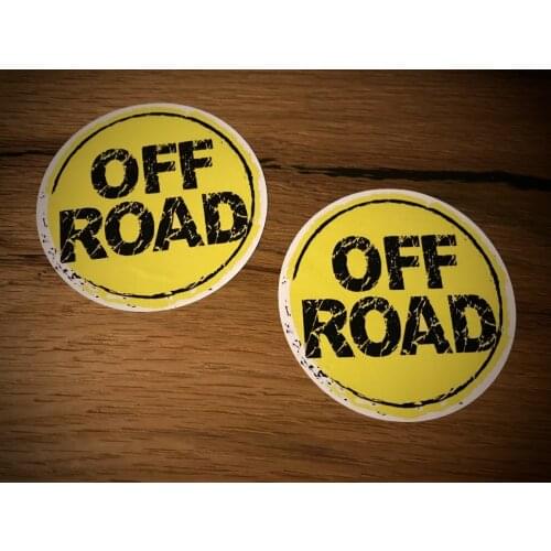 Offroad Sticker SUV Dirt Rust Old School # 100