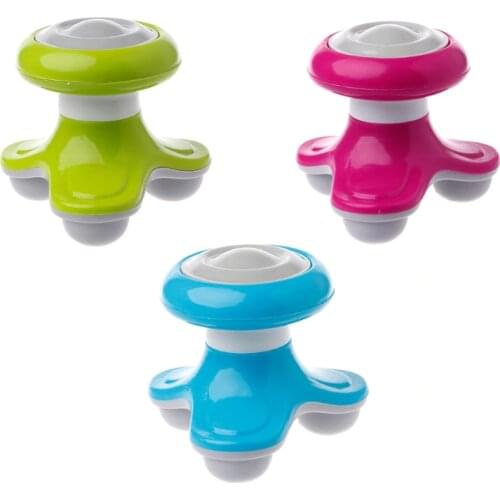 New Mini Electric Handled Wave Vibrating Massager USB Battery Full Body Massage