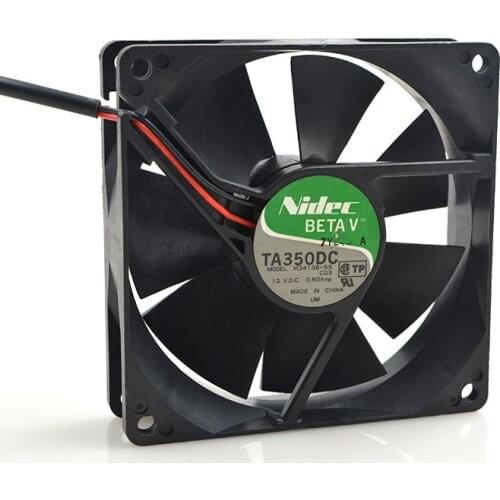 New original TA350DC M33503-57G2 9025 12V 0.50 three-wire double ball cooling fan