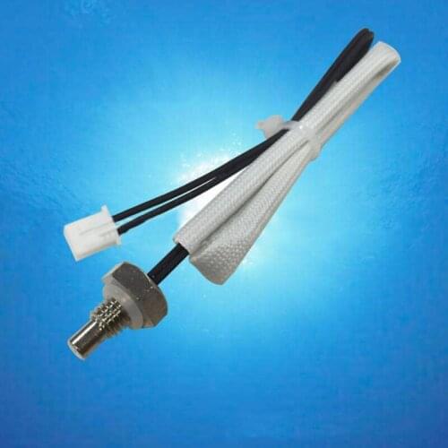 NTC 50K Thermistor Temperature Sensor Resistance Value 50K B Value R25/50 M6 Thread Probe Cable Waterproof
