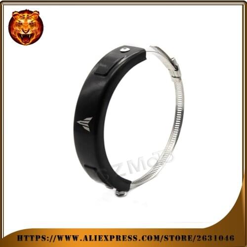 For YAMAHA MT-01 MT-03 MT07 MT-09 MT-10 MT-125 Motorcycle Silencer Round Oval Exhaust Protector Protect Can Cover 2000 2017 16