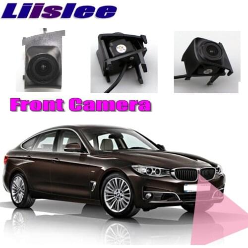 For BMW 3 Seies E90 E91 E92 E93 F30 F31 F34 G20 2003~2020 Car LOGO Front Camera Wide Angle Degree Embedded Blind Spot Area CAM