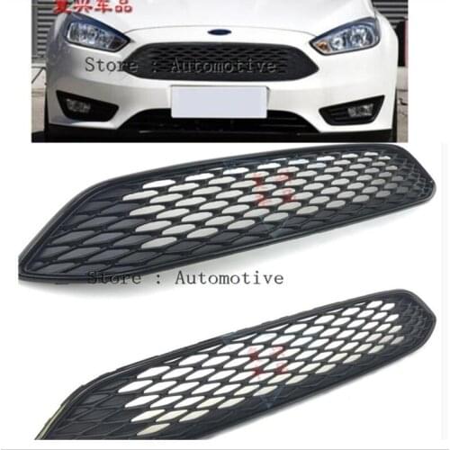 Styling ABS chrome front rear fog lamps cover trim For Ford Focus 2015 2016 20172018 Grille Around Trim Racing Grills