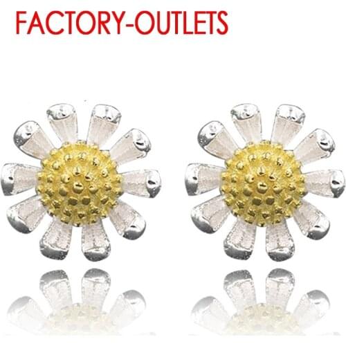 Amazing Discount Beautiful Flower Shape Fashion Jewelry Korean Earrings For Women 925 Sterling Silver Earrings Jewelry
