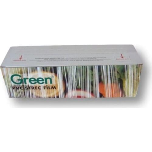 GREEN Stretch Film 30cm X 300metre 9mikron Food Grade