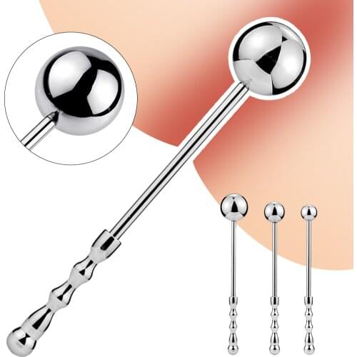 1pc Stainless Steel Butt Plug Anal Beads Vaginal Stimulation Prostate Massage Anus Diator For Women Men Gay Sex Toys Anal Plug