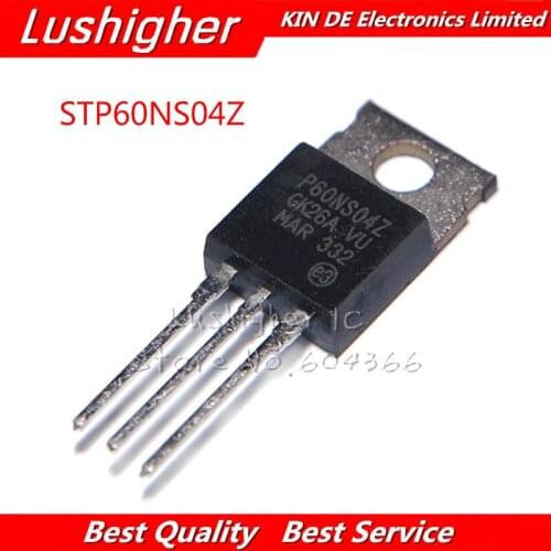 5pcs STP60NS04Z TO-220 P60NS04Z P60NS04 TO220 60A 40V STP60NS04 STP60NS04ZB