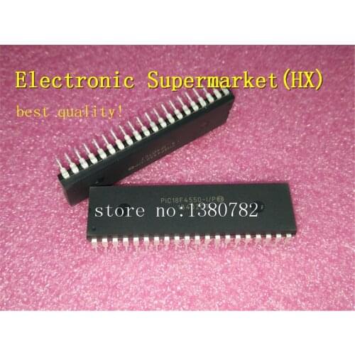 Free Shipping 1pcs/lots PIC18F4550-I/P DIP-40 New original IC In stock