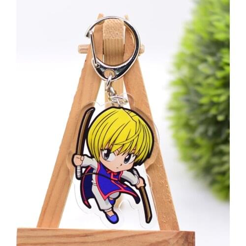 WL0988 HXH Hunter Keychain Acrylic Cartoon Keyring Accessories