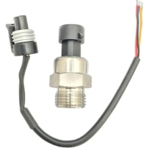 ISentrol Pressure Sensor Transmitter G1/2" SUS304 Stainless Steel DC 5V 0-1.2 MPa / 0-174 PSI For Water Gas Oil