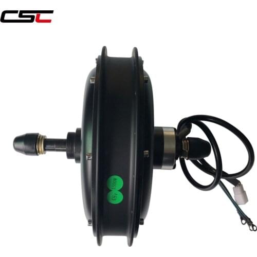 CSC Electric Fat bicycle 48V 1500W e-bike Brushless Non-gear Direct drive BIKE Front Rear Freewheel Snow Hub Motor