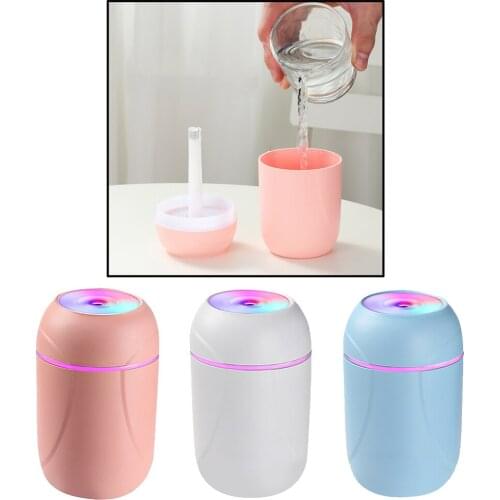 Mini Car Humidifier Air Refresher Essential Oils Aromatherapy Diffuser Portable Lightweight, 2 Spray Mode