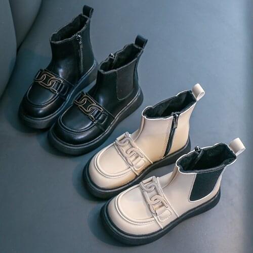 Mumoresip Children's Leather Shoes