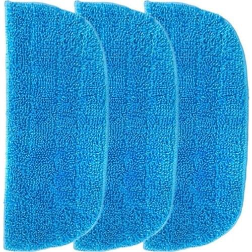 AD-3 Set Microfiber Cleaning Mop Cloth Pad for FC7020 FC7021 Sweeper Steam Cleaner