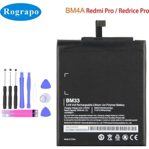 New 3030mAh Replacement BM33 Battery For Xiaomi Mi4i Mi 4i Original Cell Mobile Phone