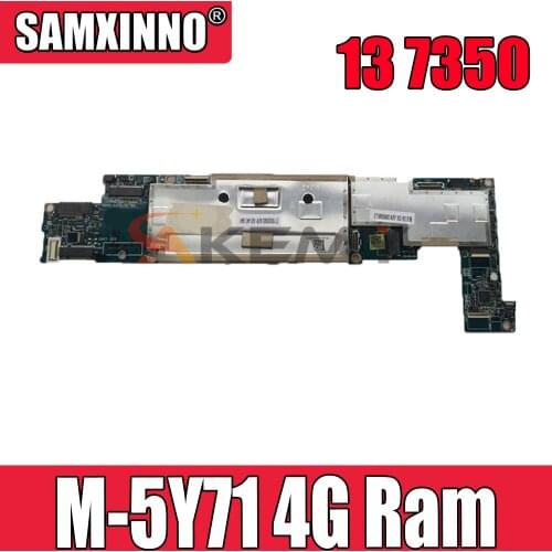 Original Laptop motherboard For DELL Latitude 13 7350 Core M-5Y71 SR23Q 4G Ram Mainboard CN-0658C6 0658C6 ZAU70 LA-B331P