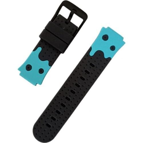 Watch Band Soft Replacement Sweatproof Silicone 20mm Smartwatch Bracelet Wristband for Kids Smart Watch Accessories