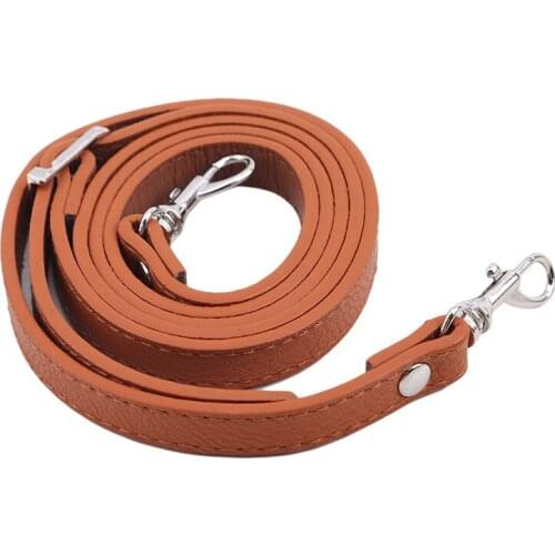 Detachable Bag Handle Replacement Bags Strap Women Girls PU Leather Shoulder Bag Parts Accessories Buckle Belts