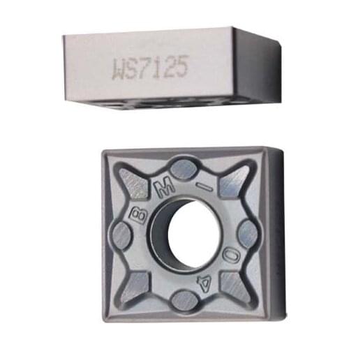 20PCS WS7125 SNMG120404 BM CNC Lathe Carbide Insert