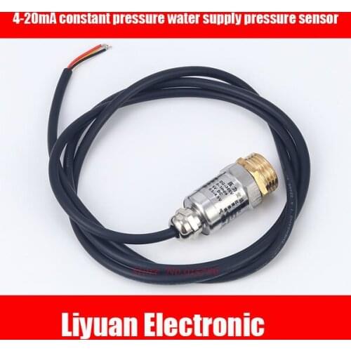 4-20mA constant pressure water supply pressure sensor / 5V water pressure air pressure hydraulic pressure transmitter 0-1.6MPA