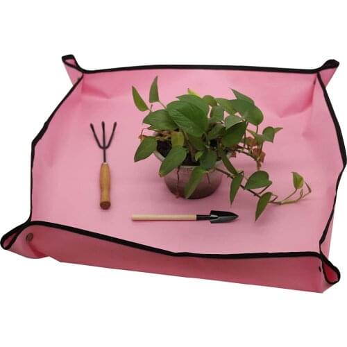 100*100CM Planting Mat Oxford Gardening Pad Waterproof Anti Dirty Thicken Basin Cushion Mix Soil Flower Land Transplanting Mats