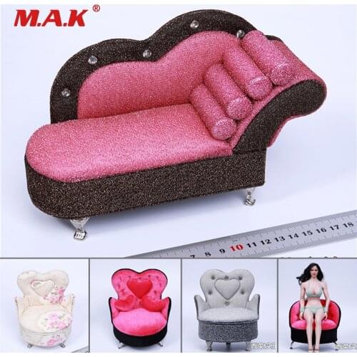 1/6 Scale Figure Scene Accessories Sofa Couch Chair Model Chaise Lounge Figure 9 Styles for 12'' Action Figure Body