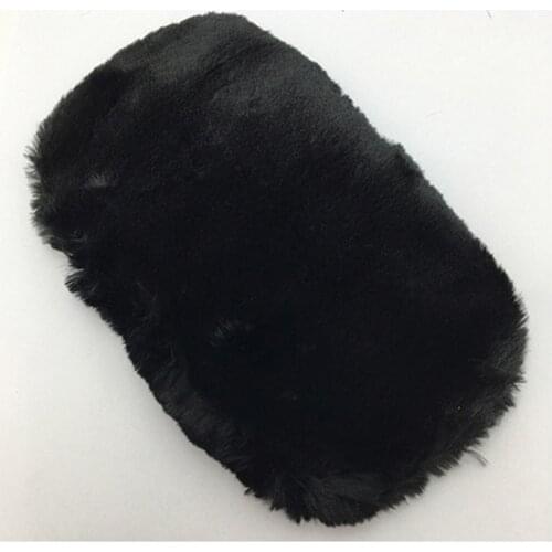 Soft Wool Polishing Shoes Clean Cleaning Gloves Shoe Care Brush Wipe