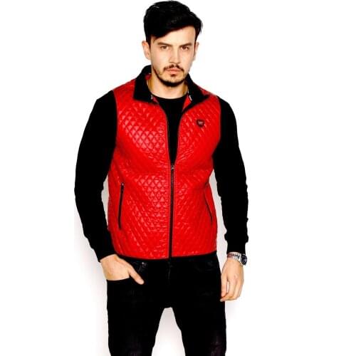 Puff Vest Quilted Fabric Custom Pattern Zippered Pocket