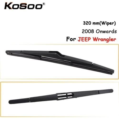 KOSOO Auto Rear Car Wiper Blade For JEEP Wrangler,320mm 2008 Onwards Rear Windshield Wiper Blades Arm,Car Accessories Styling