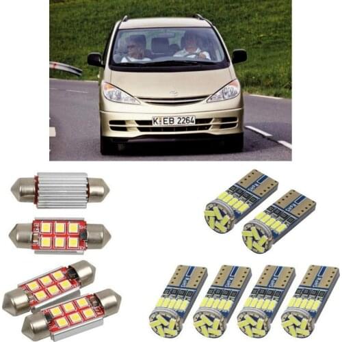 Super bright Interior led Car lights For Toyota previa estima r3 minivan car accessories boot light License Plate Light